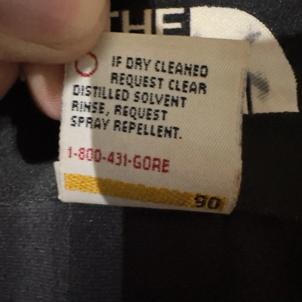 The North Face TNF Outdoor Gore Tex Mountain Light Jacket Sz‎ Large Vintage 90s